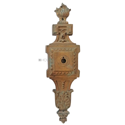 Antique doorhandle backplate - antique,