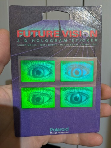 Vintage real hologram set - hologram,,