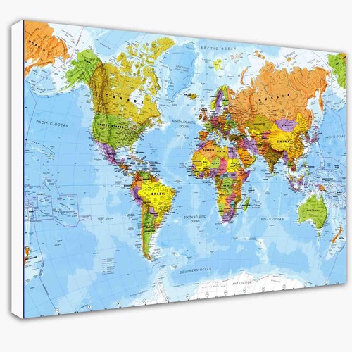 World map modern high detail - map,
