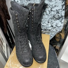 Camper Size 7 Black Lace-Up