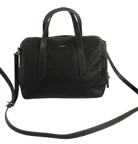 Fossil sydney satchel - fossil, black
