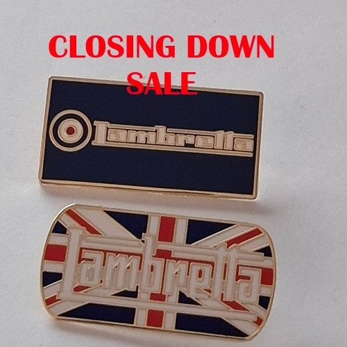 Large lambretta enamel - enamel, pin
