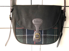 BARBOUR WHITLEY WAX COTTON CLASSIC TARTAN CROSSBODY BAG BNWOT minor defects