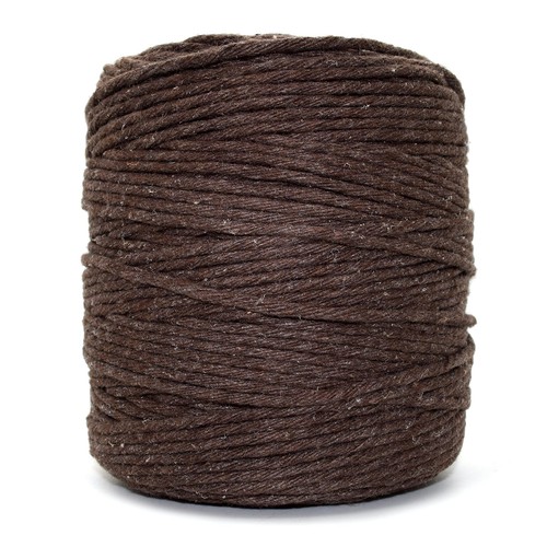 Premium dark brown macrame - dark,