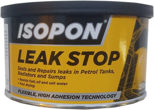 Isopon leak stop repair petrol - repair,