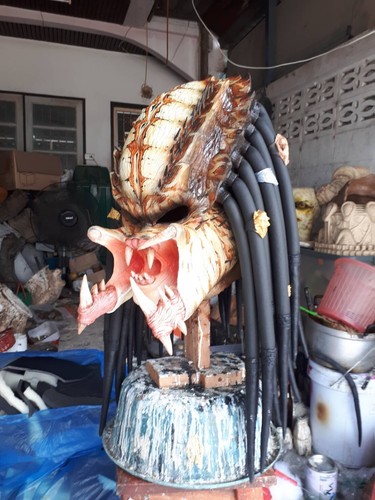 Handmade rubber latex mask - handmade,