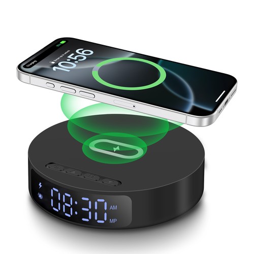 Digital alarm clock - clock, with