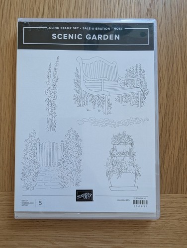 Stampin used scenic - used,