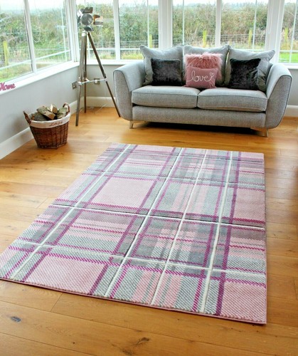 New pink modern rugs - new,