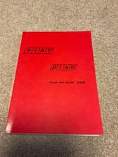 Fiat Dino Workshop Manual