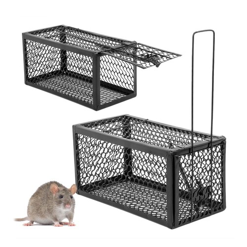Metal rat mouse trap humane - rat,