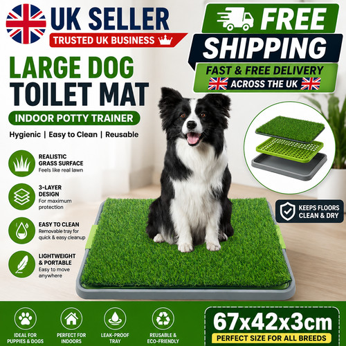 Large dog toilet tray - tray, with
