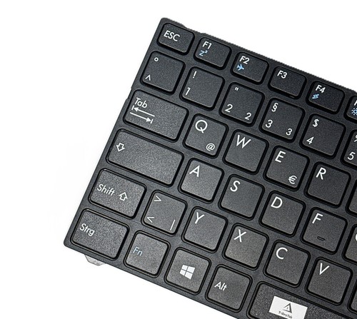 Keyboard compatible with - de,