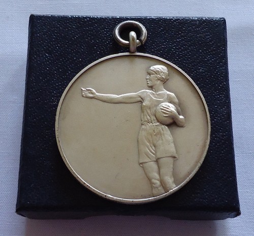 Vintage sport medal netball - sport,