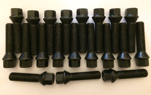 M12x1 75mm long - long, black