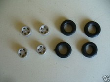 1/43rd scale  Wolfrace wheels