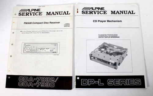Alpine cda 7832 - alpine, cda-7832,