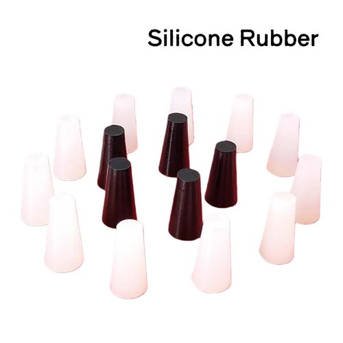 Silicone rubber tapered - tapered, plugs