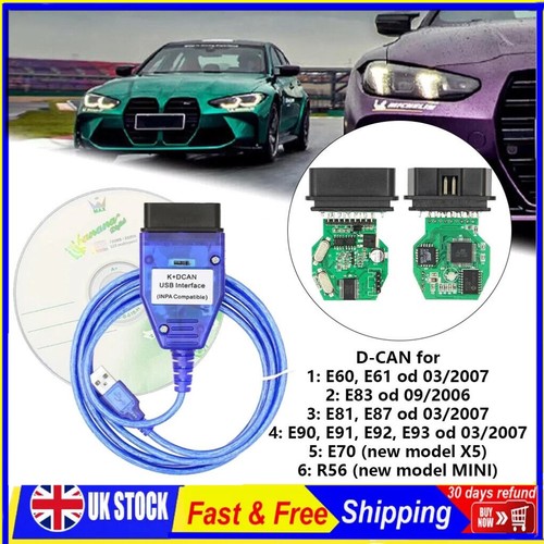 Dcan obd2 cable with - cable, switch