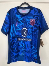 Atletico Madrid 2024/25 Third Vapor Alvarez 19 Football Shirt BNWT Nike Medium