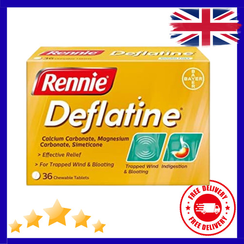 Rennie deflatine tablets - deflatine,