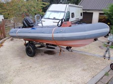 Avon searider 4m rib boat and