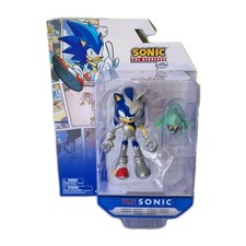SONIC THE HEDGEHOG ● 4" ● Metal Virus Sonic with Zombot Froggy Figure ● Comic 