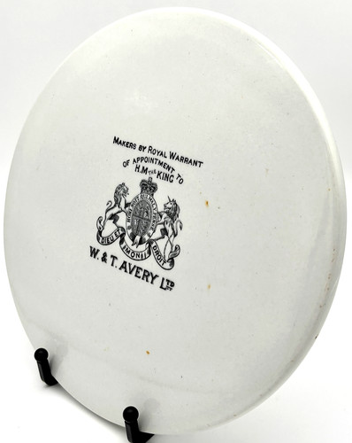 Antique english ironstone - english, 9”