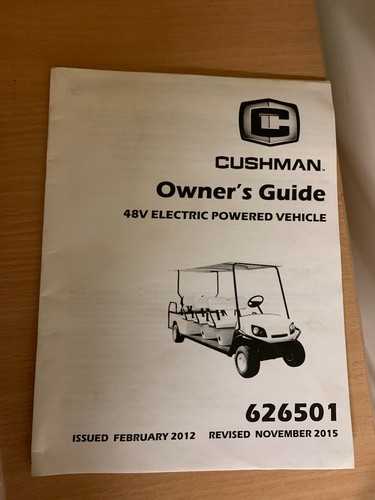 Cushman 626501 electric golf