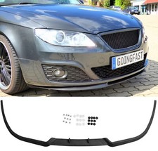 For Seat Exeo Front Bumper Cup Chin Spoiler Lip Sport Valanc Splitter