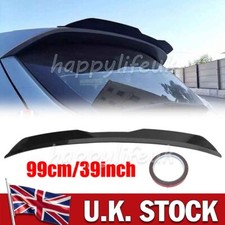 For VW Polo MK5 6R 6C Car Rear Roof Boot Trunk Spoiler Lip Wing Glossy Black