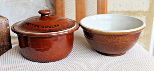 Bourne denby lidded butter - bourne,