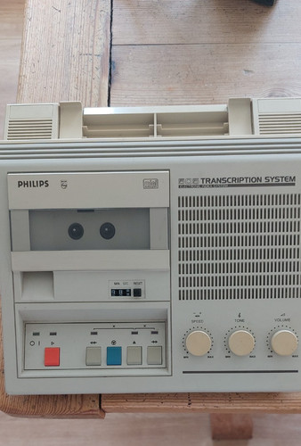 Vintage philips dictation and - philips,