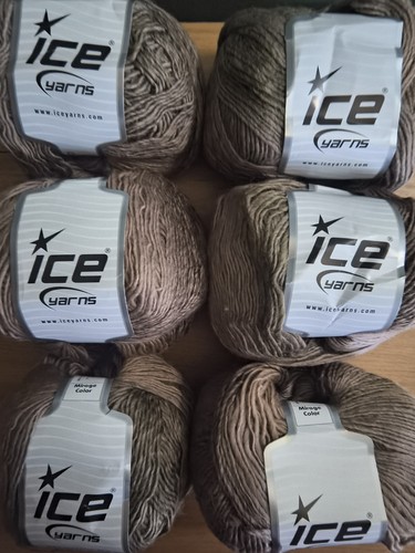Wool yarn ice mirage - wool,