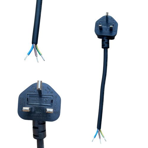 Mains power lead moulded - lead, uk