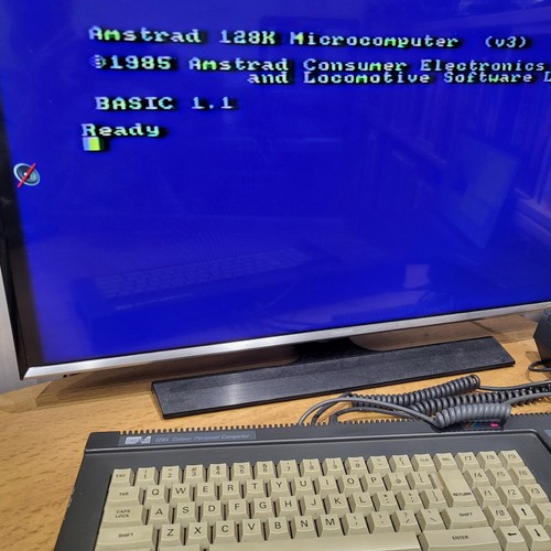 Amstrad cpc6128 128k colour - 128k,