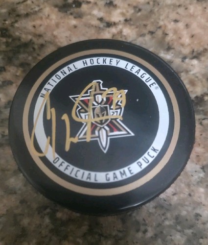 Carter hart signed vegas - signed,