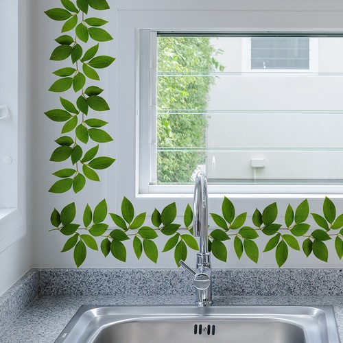 Wall stickers waist line - wall,