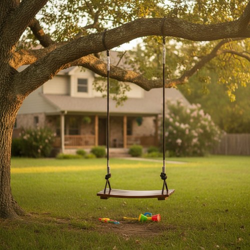 Wooden swing seat - wooden, wood