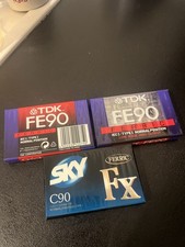 TDK FE90 x2 & 1 Sky FX C90