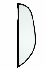 L/H side rear cab glass window