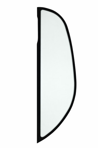 Side rear cab glass - rear,