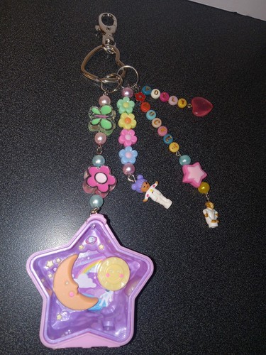 Polly pocket keychain bag - keychain,