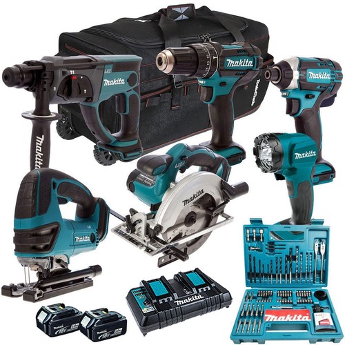 Makita 18v piece combo - 18v,
