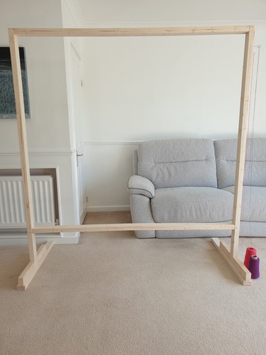 Tufting rug making frame - tufting,