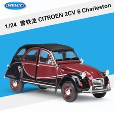 Welly 1:24 Citroen 2CV6 Charleston Model Diecast Car Vehicles New in Box
