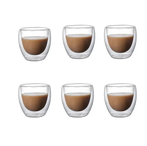 6pcs double wall - 6pcs,