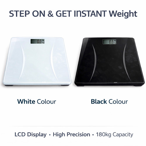 Digital bathroom scale 180kg - digital,