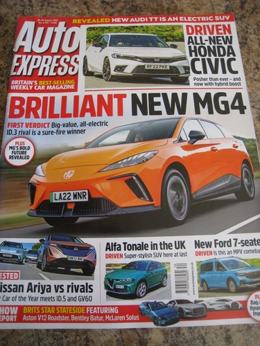 Auto express aug - aug, honda