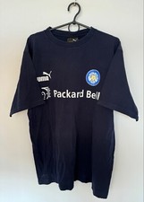 LEEDS UNITED 1990'S TRAINING FOOTBALL SHIRT PUMA VINTAGE JERSEY SIZE S ADULT